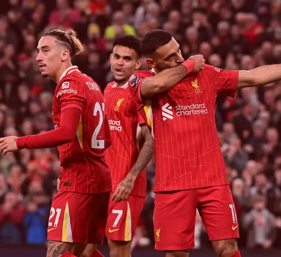 Liverpool 2-1 Brighton: Salah helps Reds to a comeback win that sees them go to the top of the league