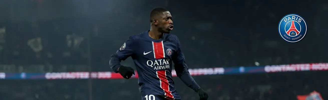 ديمبيلي يسجل هدفين بينما يتفوق باريس سان جيرمان على سانت إتيان