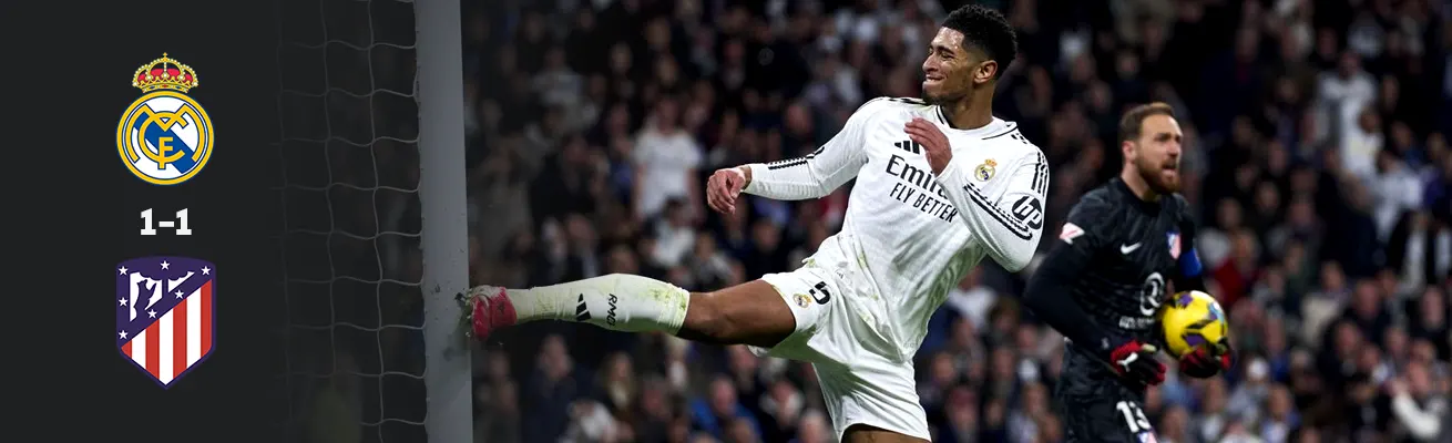 هدف مبابي المتأخر يمنح ريال مدريد التعادل ويحافظ على صدارة الدوري الإسباني