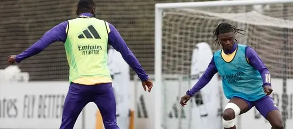 عودة فيني، كامافينجا، كارفاخال إلى التدريبات 