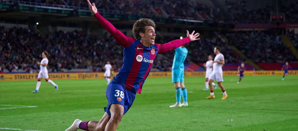 23 seconds for Marc Guiu to score