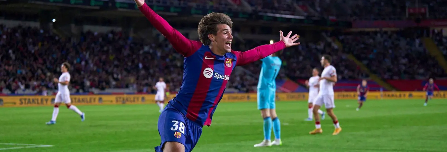 23 seconds for Marc Guiu to score