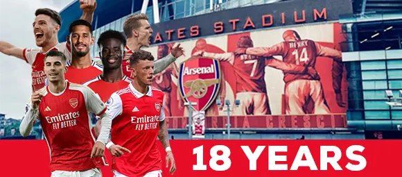 Arsenal’s 500th Match at Emirates Stadium: 18 Years of Unforgettable History