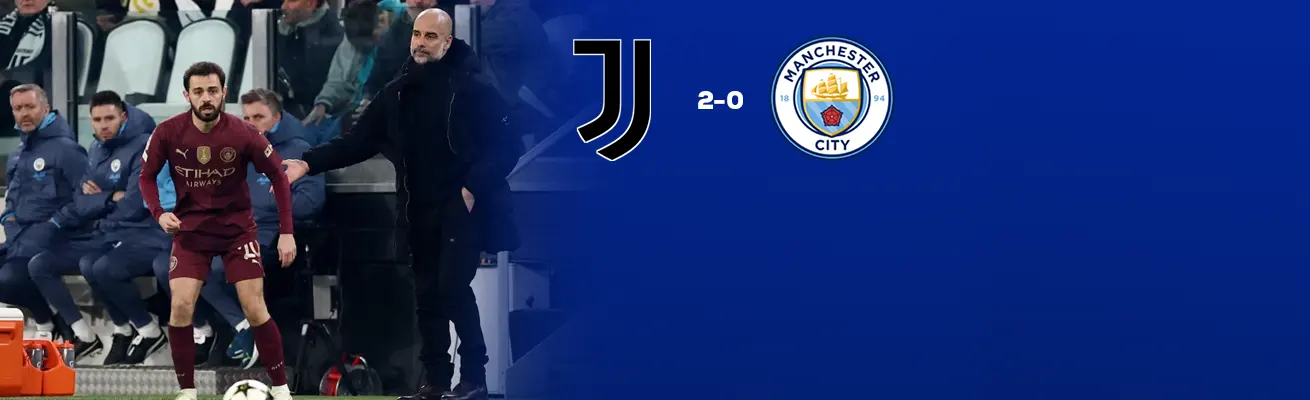 يوفنتوس 2-0 مانشستر سيتي: فلاهوفيتش وماكيني يعمقا ازمة نادي مانشستر سيتي