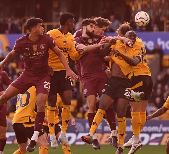 Wolverhampton Wanderers 1-2 Manchester City: Stone’s Goal in Stoppage Time Gives Victory to Manchester City