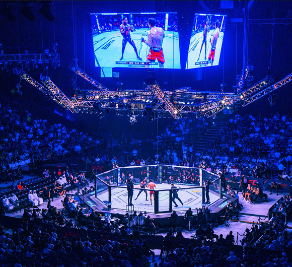 عشرة أيام لنزالات يو أف سي ٢٩٤ في أبوظبي 