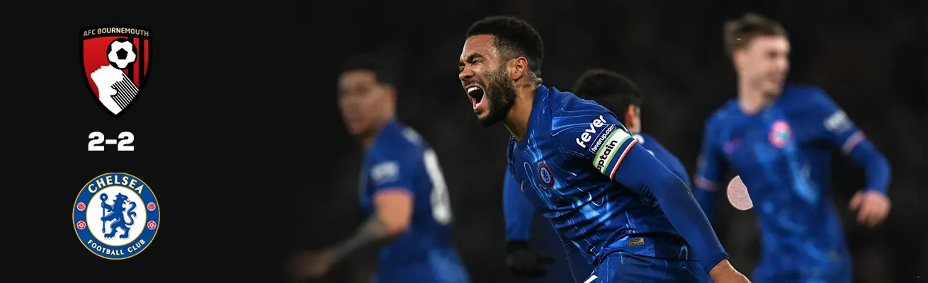 James Rescues Point for Chelsea FC Against Bournemouth