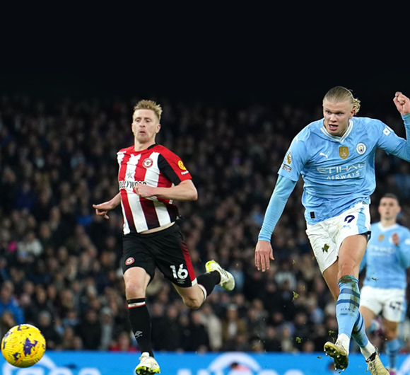 هالاند يقود مانشستر سيتي إلى الفوز 