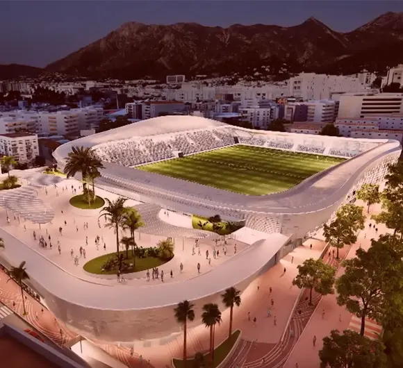Spectacular New Marbella Football Stadium Unveiled