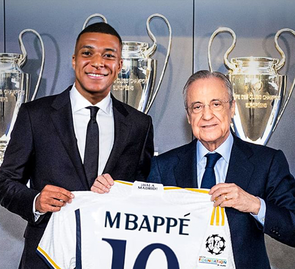 Kylian Mbappe Signs Contract with Real Madrid 