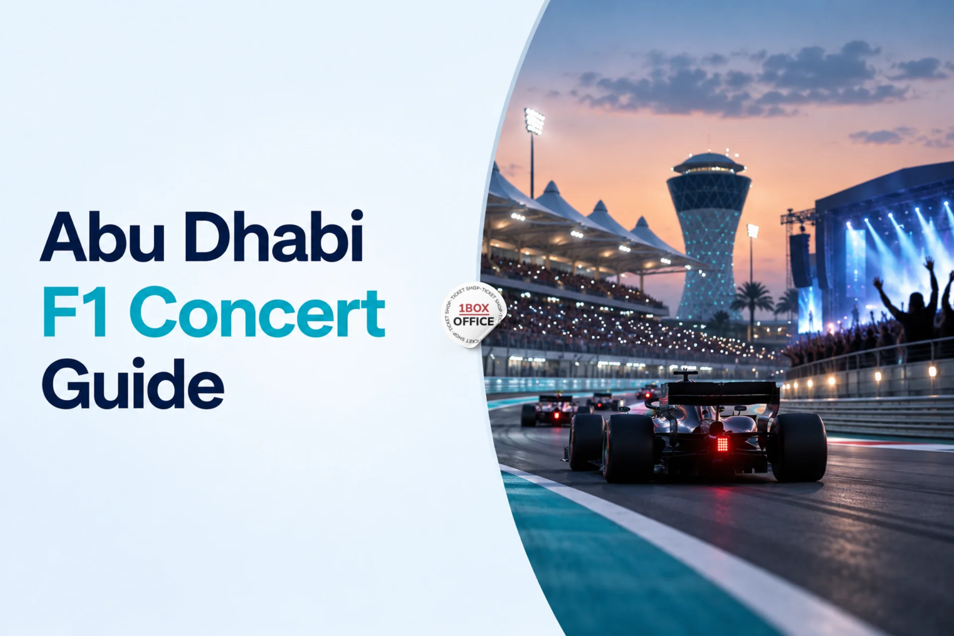 Yas Marina After Dark: Abu Dhabi Grand Prix Concerts and Access with Your GP Ticket