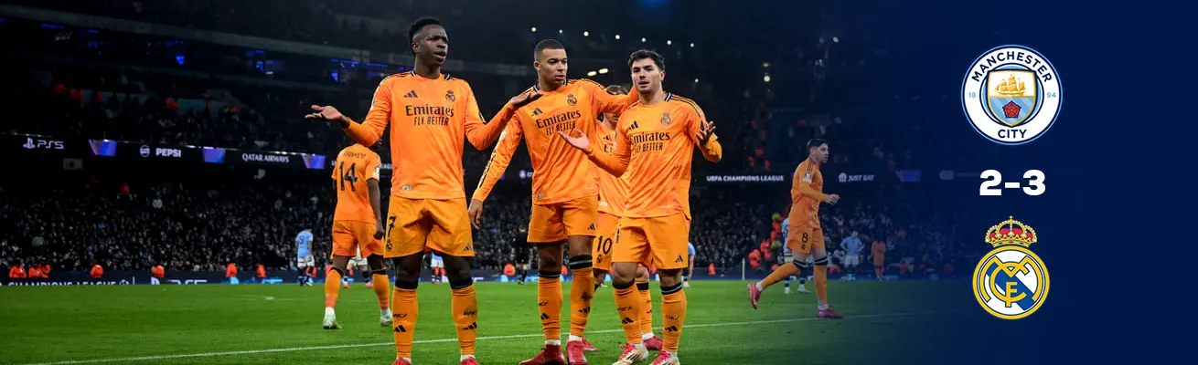 ريال مدريد يضرب مرة أخرى في اللحظات الأخيرة ليصعق مانشستر سيتي في مباراة مثيرة أخرى بدوري الأبطال