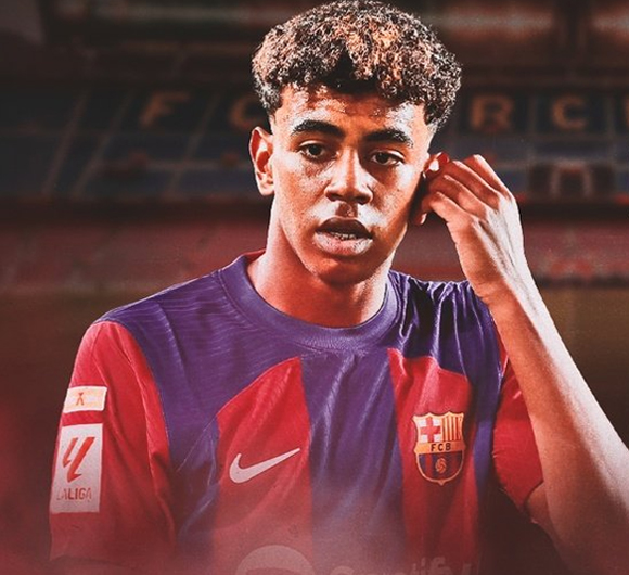 شرط جزائي بقيمة مليار يورو للاعب لامين يامال البالغ من العمر 16 عامًا