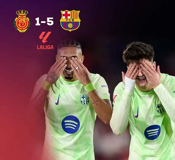 RCD Mallorca 1-5 FC Barcelona: Raphinha Leads Barca Back to Winning Ways