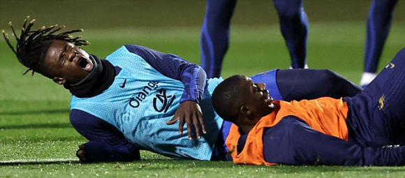 Camavinga left france training due to injury