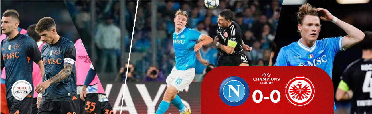 Napoli Held by Eintracht Frankfurt 0-0; Frustration at the Maradona