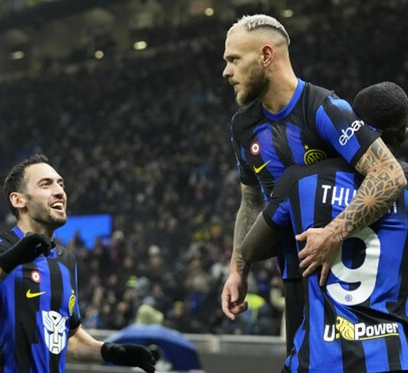 إنتر ميلان في صدارة الدوري الإيطالي 