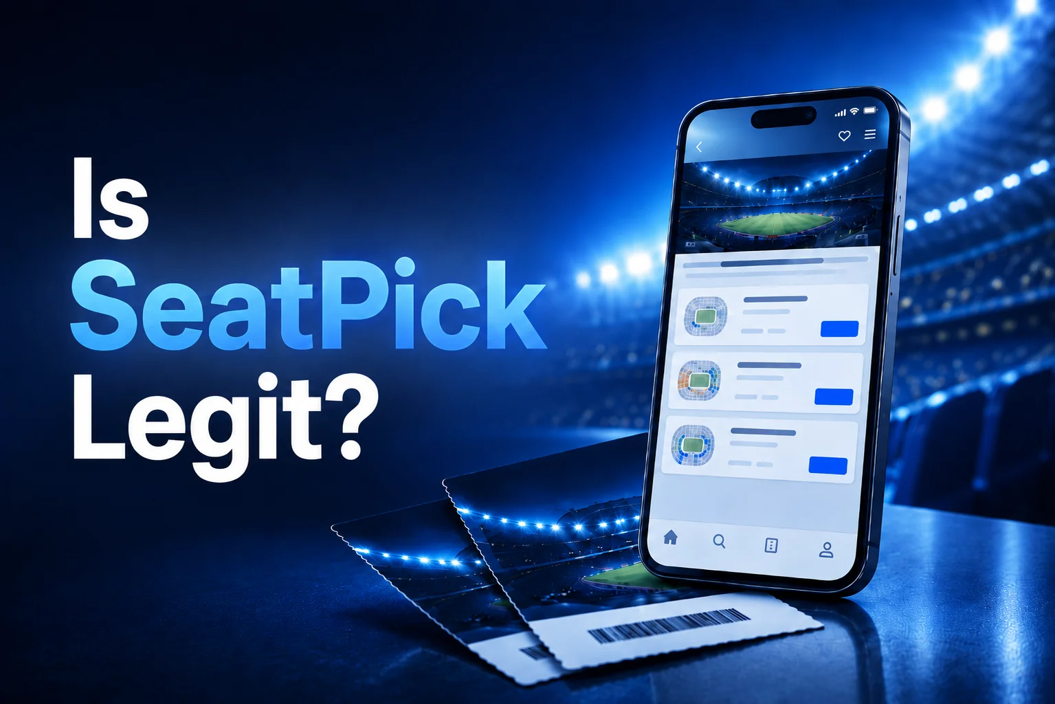 Is SeatPick Legit?