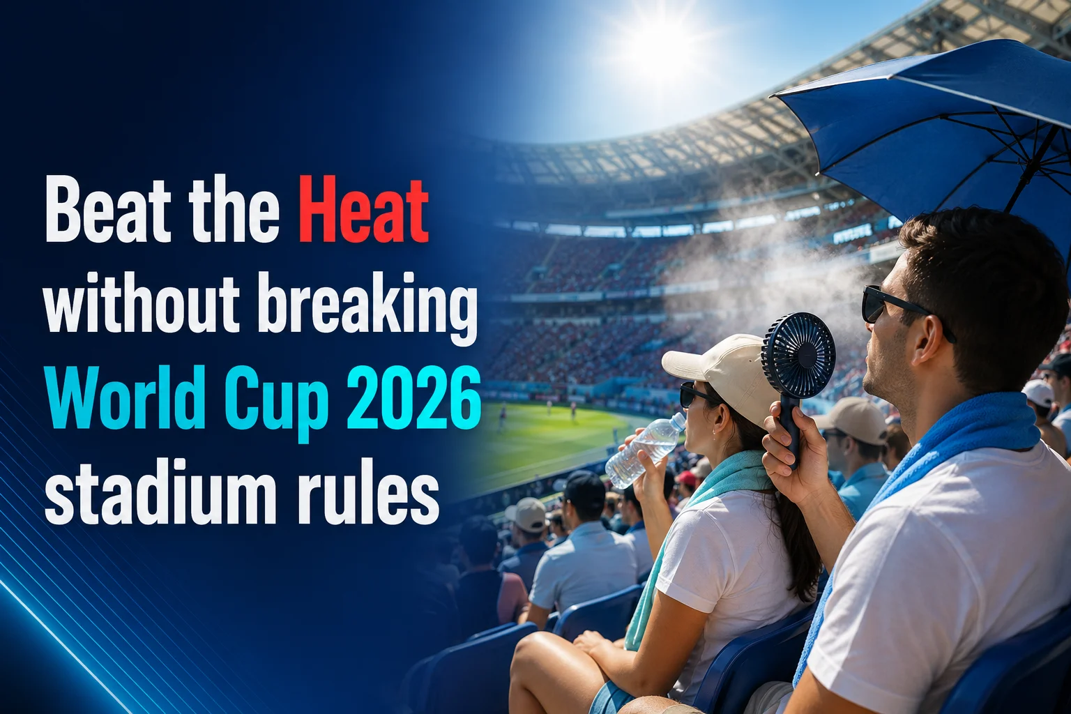 Surviving the World Cup 2026 Heat: Hydration Rules After the Bottle Ban