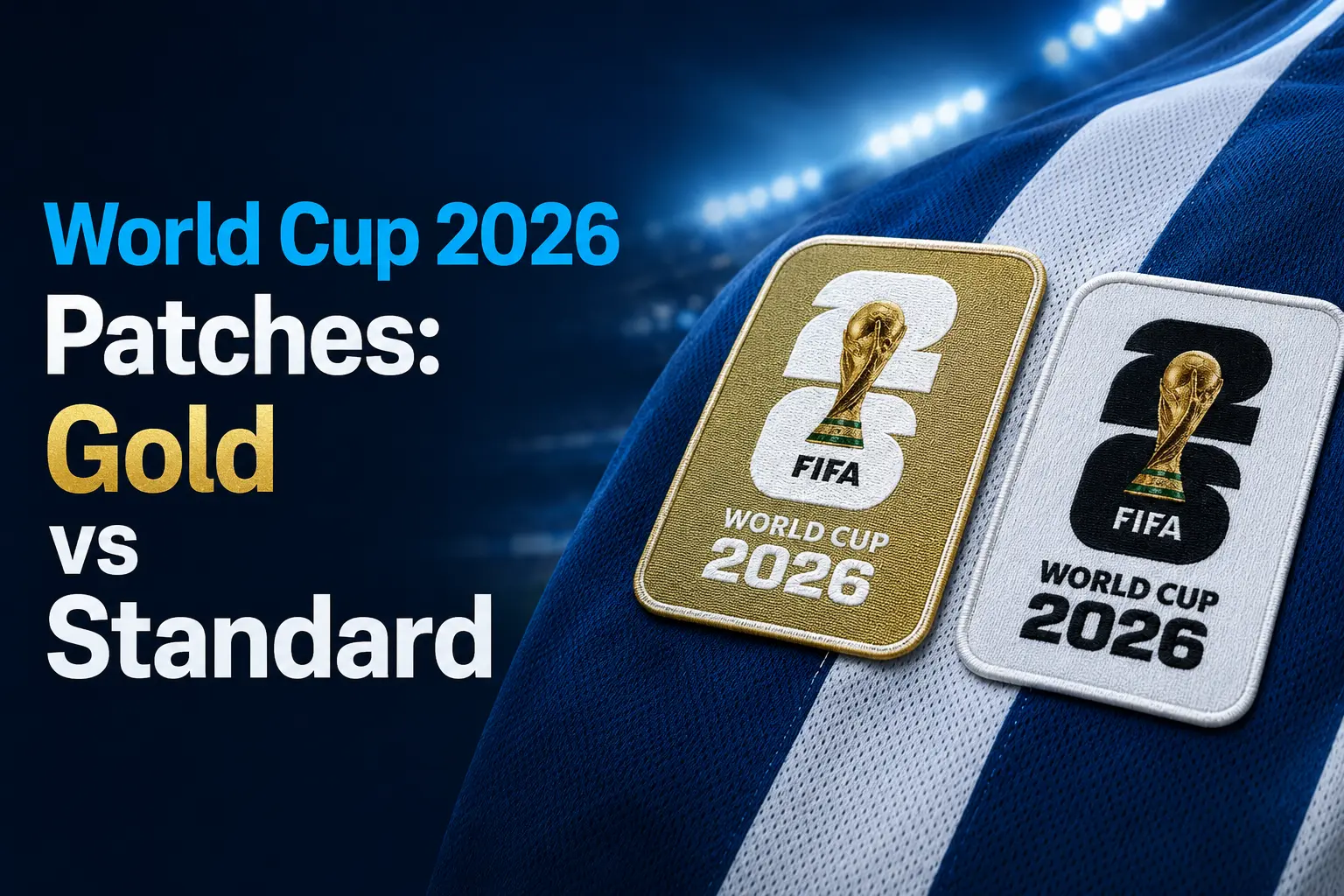 شارات قمصان كأس العالم 2026: لماذا ترتدي بعض المنتخبات اللون الذهبي؟