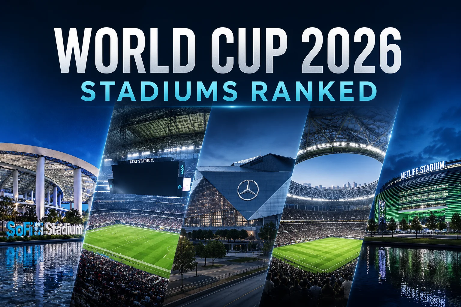 World Cup 2026 Stadiums, Ranked