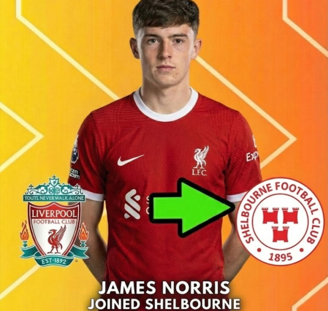  James Norris from liverpool moving to Shelbourne