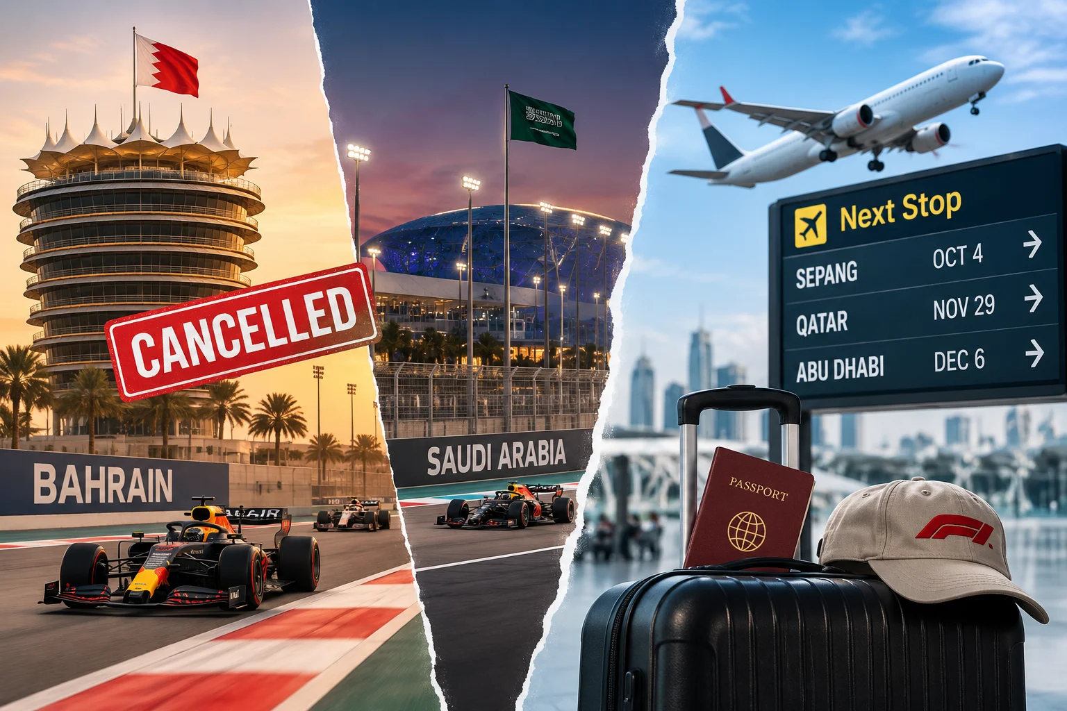 Baku, Suzuka and Budapest beat Monaco and Vegas on total cost from Dubai, Riyadh and Doha. Flights, visas, ticket prices and Eid timing for 2026/27.