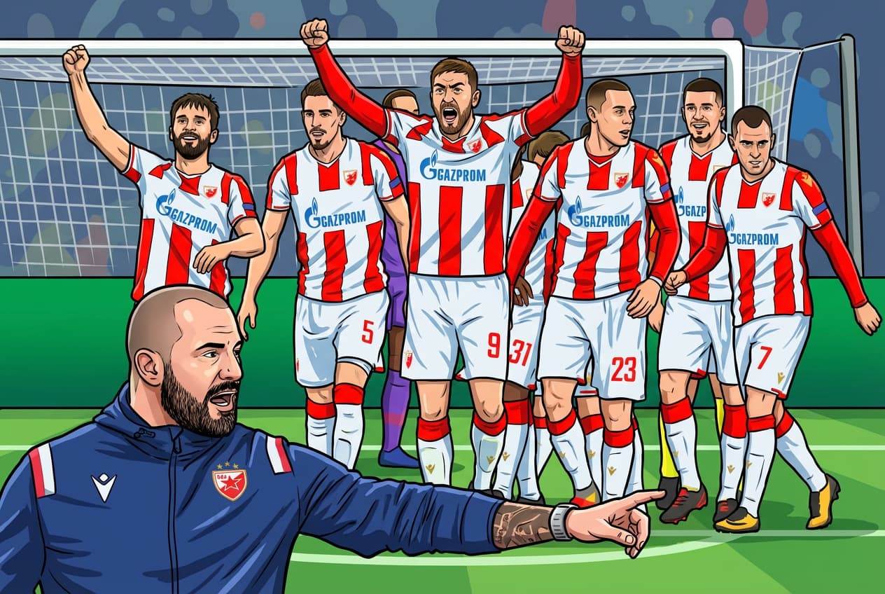 Red Star Belgrade 2020/21: Under Dejan Stankovic, they won the league unbeaten with a record 108 points.