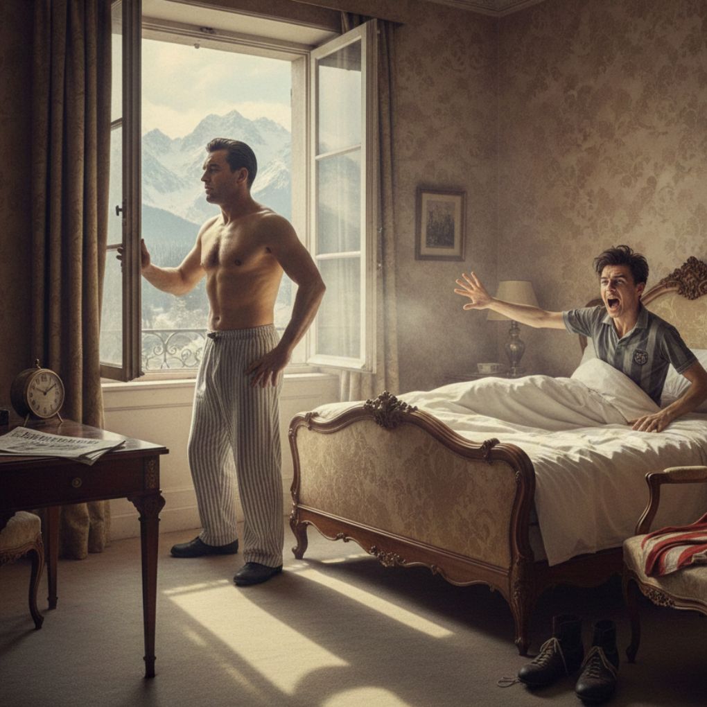 In 1961, Kubala froze out roommate Foncho by opening a window to breathe "pure Alpine oxygen