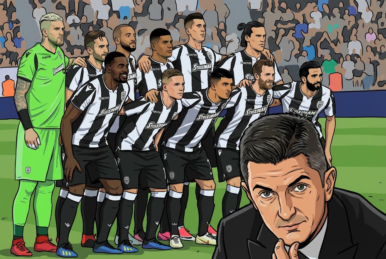 PAOK 2018/19: Razvan Lucescu led them to an unbeaten Super League title and the Greek Football Cup.