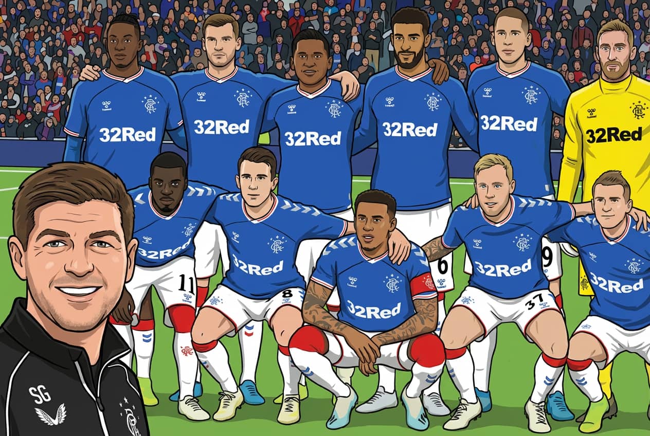 Rangers 2020/21: Steven Gerrard led them to an unbeaten league title, earning 102 points.